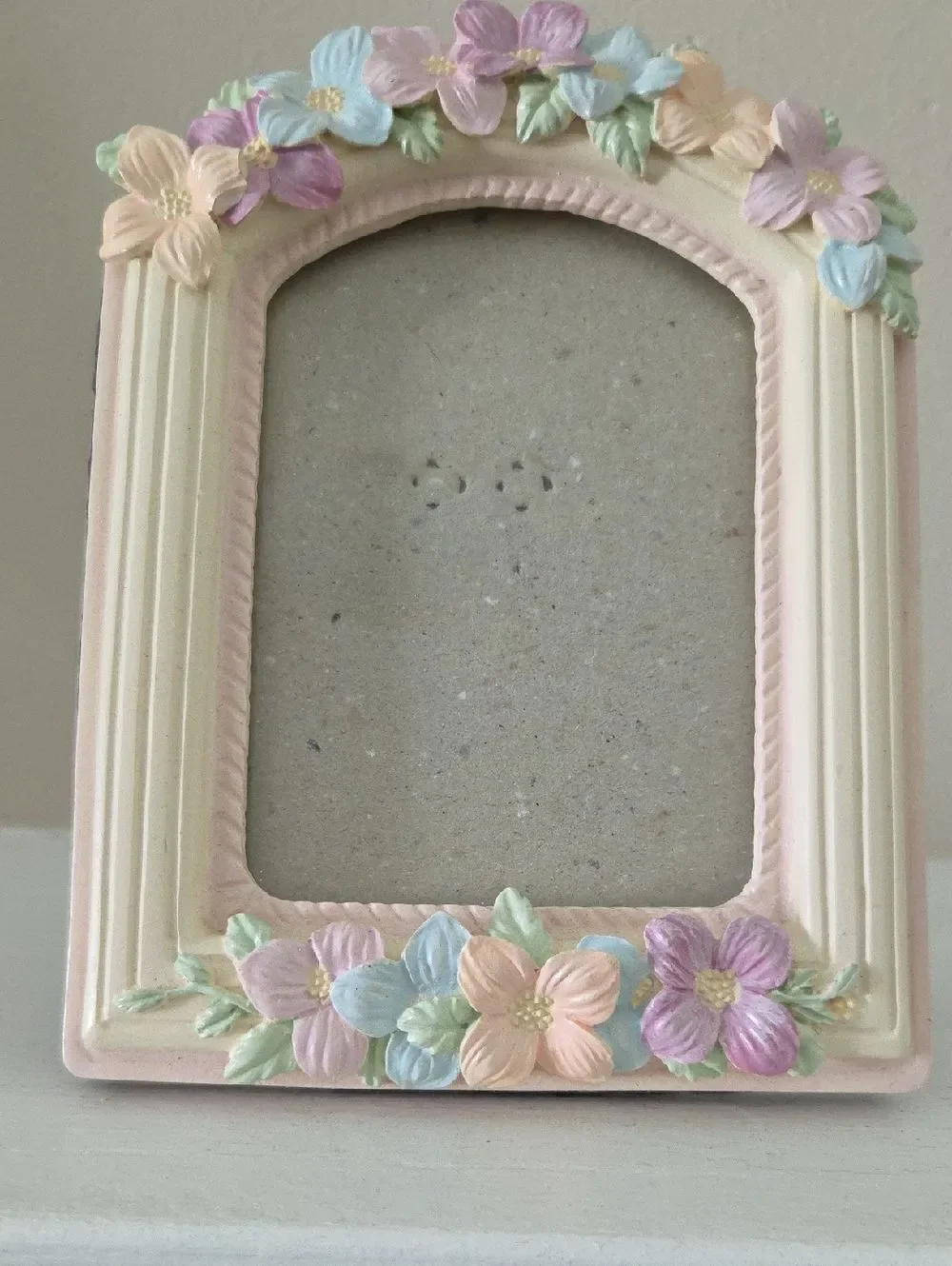 Floral Ceramic Photo Frame
